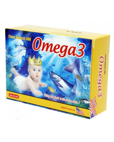 Omega 3 cho trẻ em Natural - 30 viên