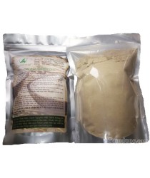 Pure rice bran powder for white bath